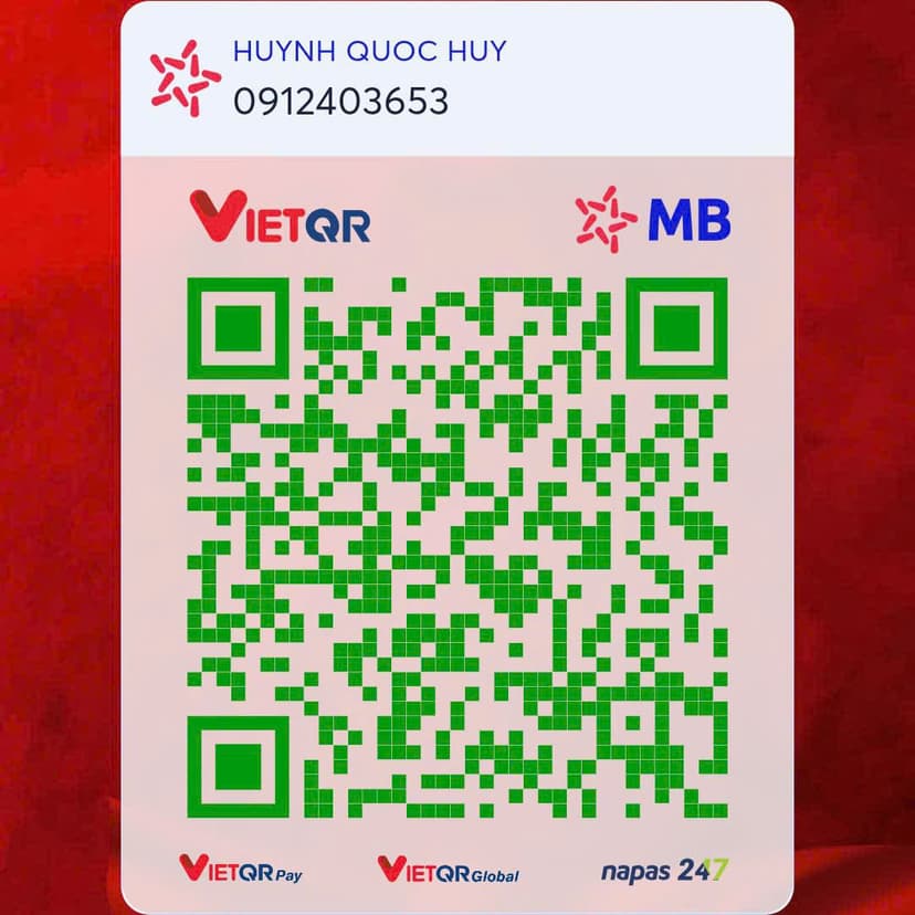 VietQR - MB Bank - Huynh Quoc Huy
